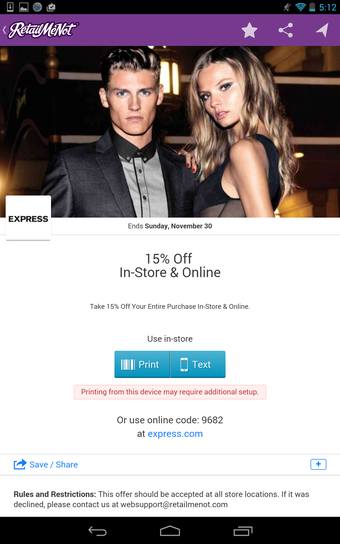Image 4 for RetailMeNot Coupons