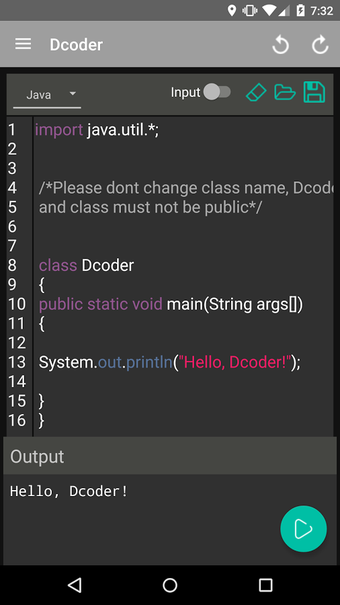 Image 1 for Dcoder, Compiler IDE :Cod…