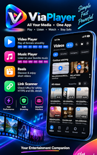 Imagen 0 para ViaPlayer  All-in-One Med…