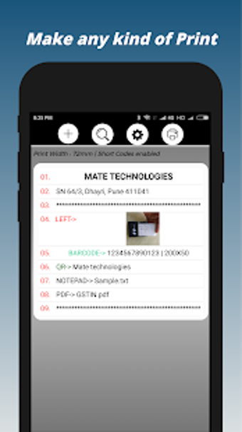 Image 0 for Bluetooth Print