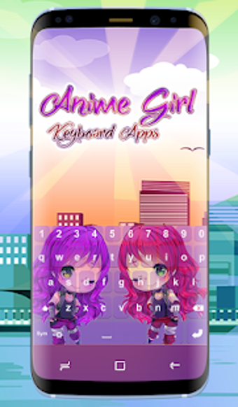 Image 0 for Anime Girl Keyboard Apps