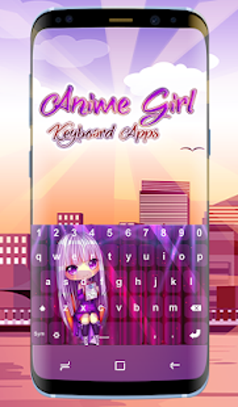 Image 2 for Anime Girl Keyboard Apps