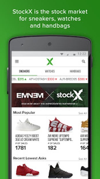 Imagen 0 para StockX - Buy & Sell Sneak…