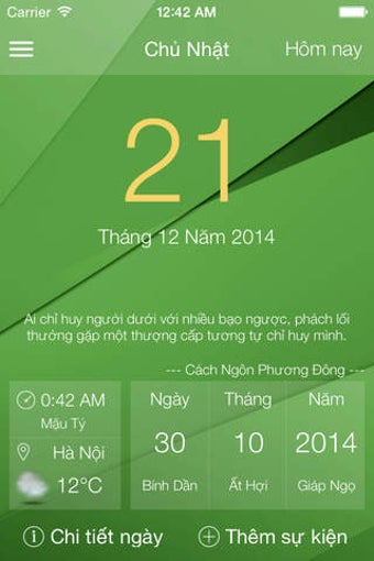 Imagen 0 para Lich Van Nien 2015 Pro