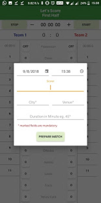 Image 0 for Lets Score - Capture Socc…