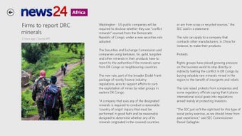 Image 1 for News24 for Windows 8