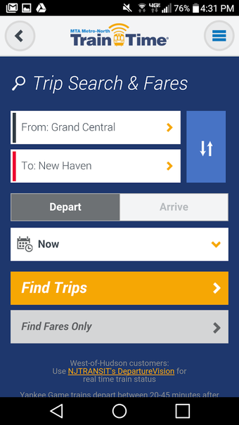 Imagen 5 para Metro-North Train Time