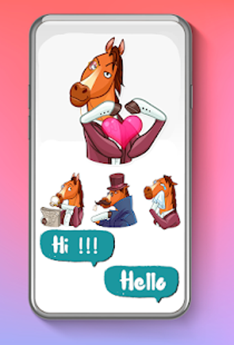 Image 2 for Spirit horse STICKERS FOR…