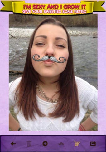 Image 0 for Retro Mustache Fun Photo …