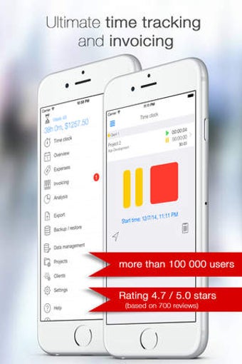 Image 0 for TimeTrack - Timesheet, In…