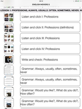 Image 0 for English Movers 5 for iPad…