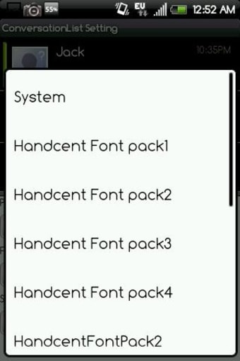 Image 1 for Handcent Font Pack2