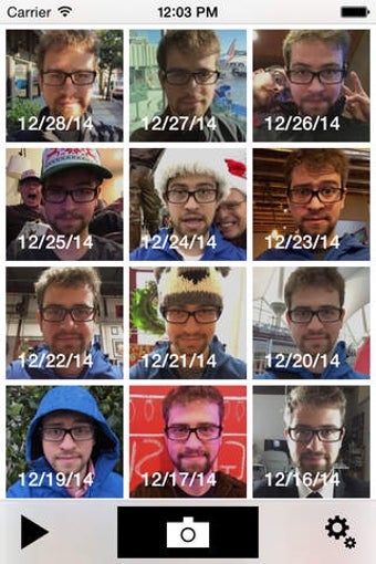 Image 0 for Close-up, daily selfies