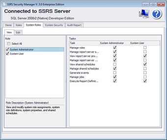 Image 2 for SSRS Security Manager