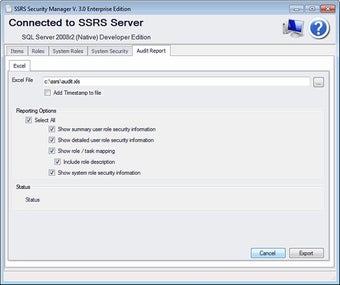 Image 4 for SSRS Security Manager