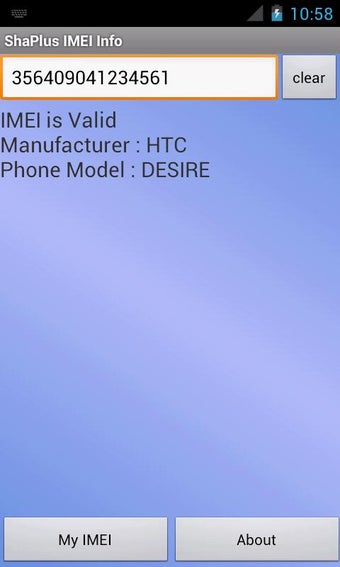 Image 1 for ShaPlus IMEI Info