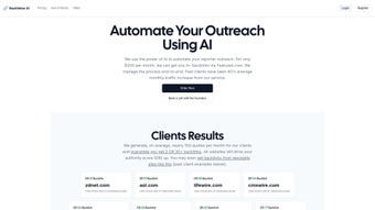 Image 0 for Backlinker.AI