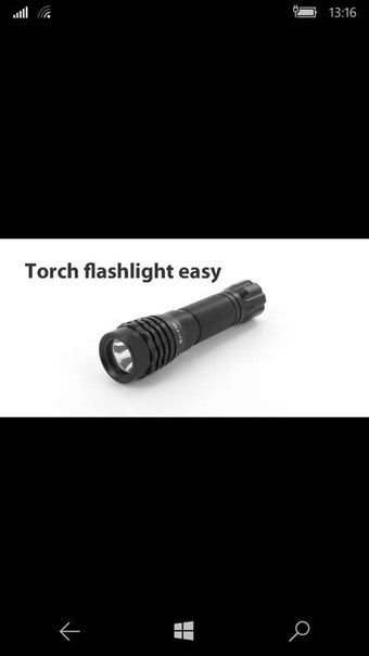 Imagen 0 para Torch flashlight easy for…