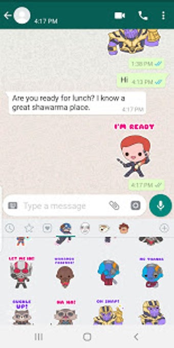 Imagen 2 para Avengers: Endgame Sticker…
