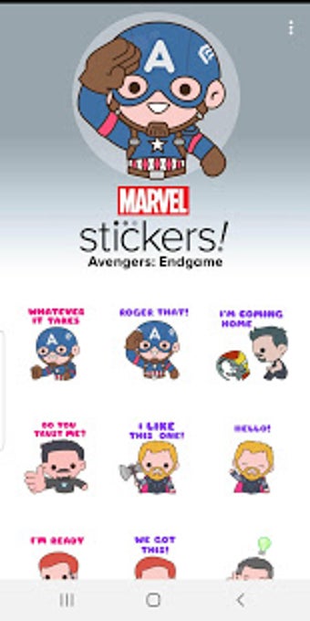 Imagen 0 para Avengers: Endgame Sticker…