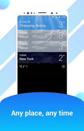 Image 1 for iWeather - OS style weath…