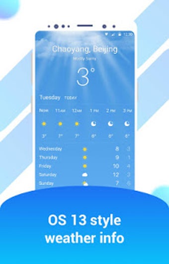 Image 2 for iWeather - OS style weath…