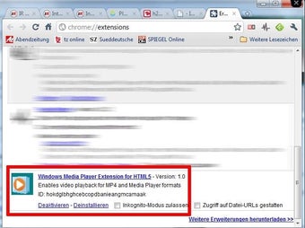 Image 0 for Windows Media Player HTML…