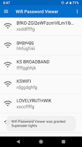 Image 1 for WiFi Password Viewer (roo…