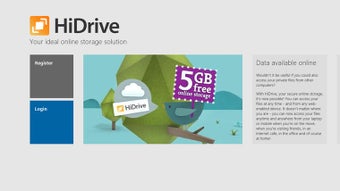Image 1 for HiDrive for Windows 8