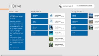 Image 1 for HiDrive for Windows 8