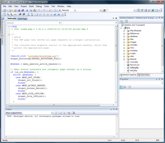 Image 0 for VS.Php for Visual Studio …