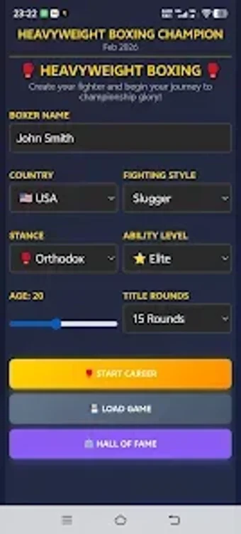 Image 0 for Sim: Heavyweight Boxing