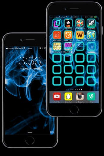 Image 0 for Glow Backgrounds - Custom…