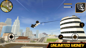 Image 2 for Bat Stickman Rope Hero Ma…