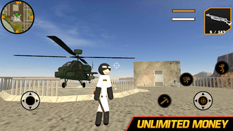 Image 2 for Bat Stickman Rope Hero Ma…