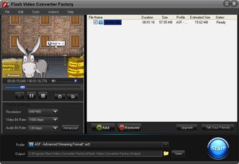 Image 0 for Free Flash Video Converte…