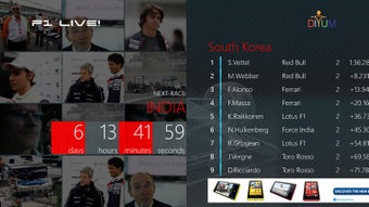 Image 0 for F1 Live for Windows 8