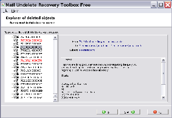 Imagen 0 para Mail Undelete Recovery To…