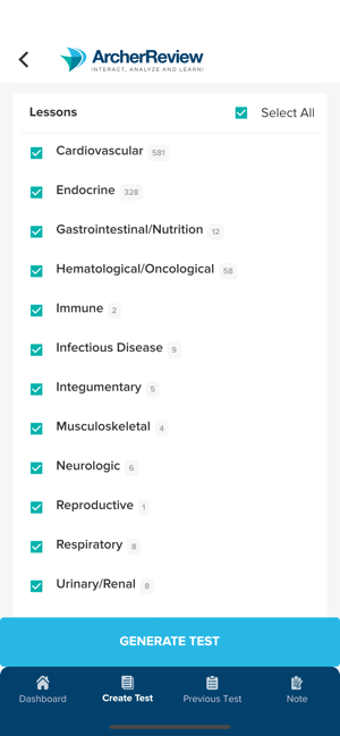 Image 0 for Archer Review NCLEX