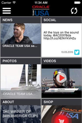 Imagen 0 para ORACLE TEAM USA APP