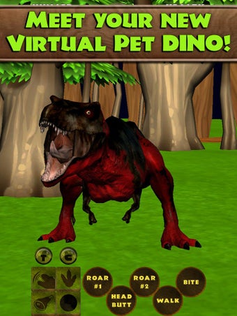 Imagen 1 para Virtual Pet Dinosaur T. R…