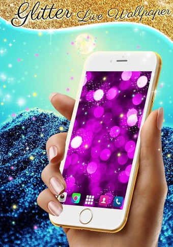 Image 2 for glitter live wallpaper