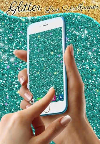 Image 1 for glitter live wallpaper