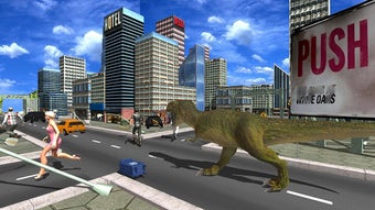 Imagen 1 para Angry Dinosaur City Attac…