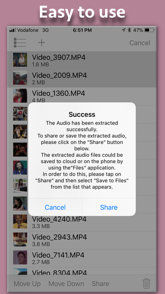 Image 2 for Video to Audio Extractor