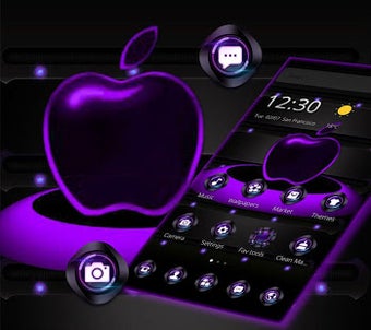 Imagen 0 para Violet Neon Apple Tech Th…