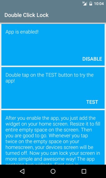 Imagen 0 para Double Click Lock