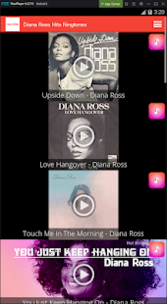 Imagen 0 para Diana Ross Hits Ringtones