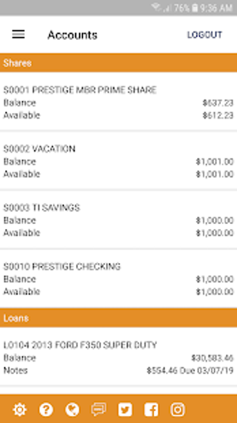 Image 3 for Mobiloil CU Mobile App