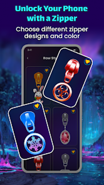 Image 0 for Zipper Lock: Aesthetic Th…